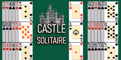play Beleaguered Castle Solitaire