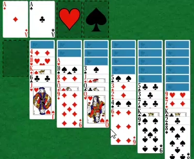 Yukon Solitaire by Green Felt play large gif